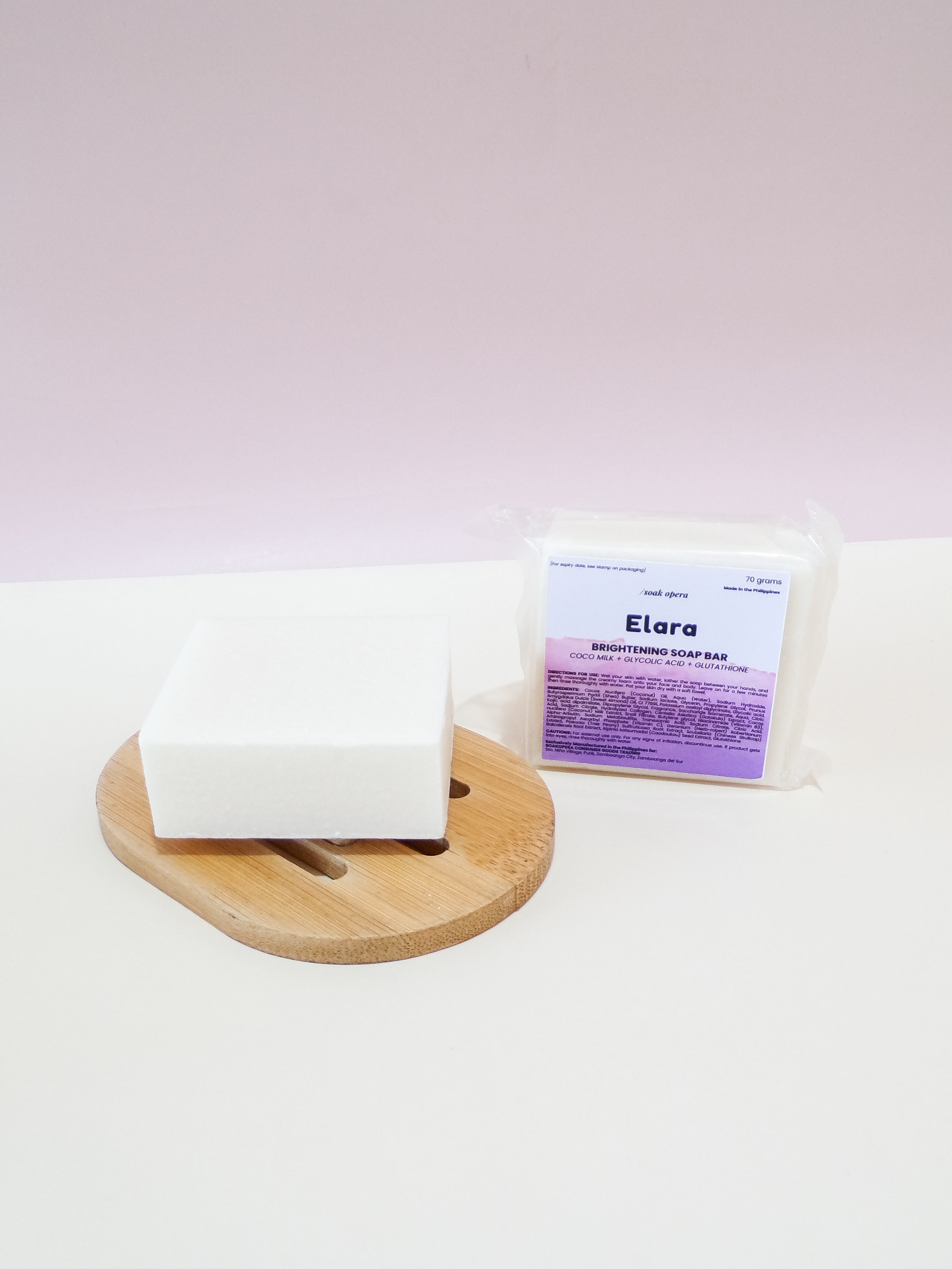 Elara Brightening Soap Bar (whitens dark areas)