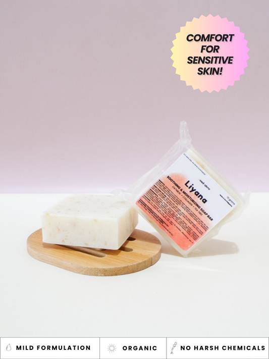 Liyana Soothing Soap Bar (soothes and moisturizes skin)