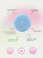 Cool Anti-dandruff Shampoo Bar (for dandruff /itchy scalp)