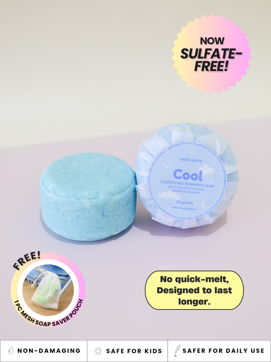 Cool Anti-dandruff Shampoo Bar (for dandruff /itchy scalp)